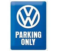 Plaque métal Volkswagen Incolore G