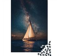 Plaque Métallique 38x26cm/1000pcs avec Sailing Under The Stars -2 pour Le Pub Ou Le Café, pour Le Bureau, Le Studio Et L’Atelier Créatif