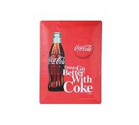 OUT OF THE BLUE Plaque métallique Coca-cola Better - Rouge - 39 x 29 cm ROUGE G