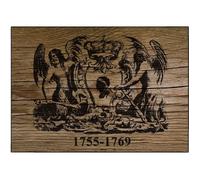 Plaque métallique déco Corse by Cbkréation