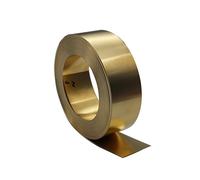 plaque métallique Feuille de laiton Cale Épaisseur 0,1 mm 0,2 mm 0,3 mm 0,4 mm 0,5 mm 0,6 mm 0,7 mm 0,8 mm 1 mm Largeur 10 mm à 50 mm Longueur 100 mm à 1000 mm cuivre mécanique (Size : 0.3x10x1000mm