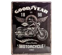 Plaque métallique Good Year Motorcycle G