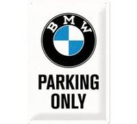 Plaque métallique Parking BMW Multicolore G