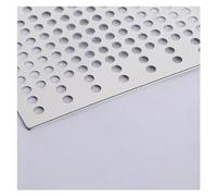 Plaque métallique perforée for appui de fenêtre, tôle 0,4 mm d'épaisseur, panneau 8 diamètre, plaque en acier inoxydable 304, panneaux remplissage balustrade treillis(40x380cm)