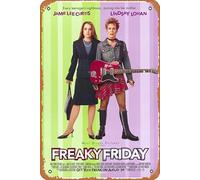 Plaque métallique rétro Freaky Friday 2003 - Décoration murale - 30,5 x 20,3 cm