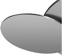 Plaque métallique ronde plate A3-25 cm de diamètre, matériau polyvalent for le bricolage et le travail des métaux.(0.8mm 1pcs)