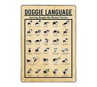 Plaque métallique vintage avec inscription « Chien Maltais », décoration de ferme, encyclopédie canine, infographie, affiches pour la maison, la salle, l'école, décoration murale, 30,5 x 40,6 cm