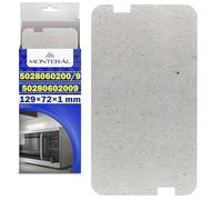 Plaque Mica Micro Ondes 129x72x1 mm 50280602009 pour Aeg pour Zanussi | Garantie de 10 Ans - MONTERAL