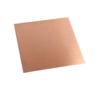Plaque mince en cuivre pur, plaque métallique for le traitement, adaptée à l'industrie aérospatiale et maritime, 1 pièce(4x100x100mm)