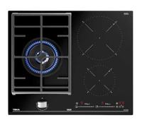 Plaque Mixte - TEKA - 112570112 - 60 cm - 3 Feux à gaz - Noir