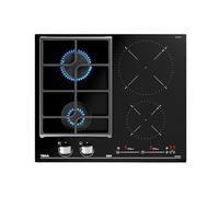 Plaque Mixte Teka 4 Zones 7300W Noire - JZC 64322 AB