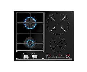 Plaque Mixte Teka 4 Zones 7300W Noire - JZC 64322 AB