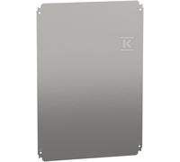 PLAQUE MONT.ZINC.700X500 PLEINE S55735 NSYMM75