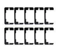 Plaque murale 10 pièces, plaque de dispositif en acier, cale pour fixer les prises lâches, récipient avec Inlation pour salle de bain à domicile