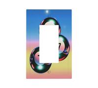 Plaque murale à bascule unique en forme de boule de billard numéro 7 pour décoration de maison, cuisine, salle de bain