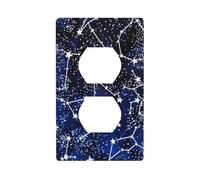 Plaque murale avec impression duplex phosphorescente - Plaque murale - Plaque de commutation électrique - Couvercle de sortie.