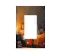 Plaque murale blanche avec mains de fantôme pliées dans la prière - Plaque murale à bascule unique - Décoration pour la maison, la cuisine, la salle de bain