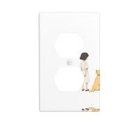 Plaque Murale Décorative AKGFFDS L'Histoire Des Personnes Et Des Chiens Impression Décoration Maison Flexible Et Élastique Pour Cuisine Salon Chambre