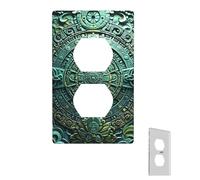 Plaque murale décorative avec calendrier maya de la fin du monde - Plaques murales décoratives - 1 interrupteur à bascule - Pour chambre à coucher, cuisine, salon