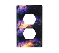 Plaque murale décorative Duplex - Motif WHJSHOP Galaxy dans l'univers - Décoration murale flexible pour salon, chambre à coucher, salle de bain