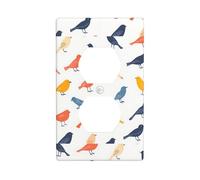 Plaque Murale Décorative HHGFASD Oiseau Debout Posture Motif Décoration Maison Flexible et Élastique pour Cuisine Salon Chambre