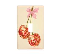 Plaque murale décorative pour interrupteur à bascule unique pour cuisine, ferme, chambre à coucher, salle de bain