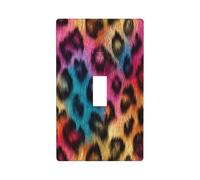 Plaque murale décorative pour interrupteur à bascule unique pour cuisine, ferme, chambre à coucher, salle de bain