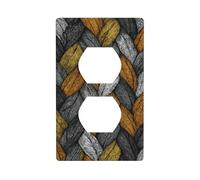 Plaque murale décorative pour interrupteur de cuisine ou salle de bain 7 x 11,4 cm