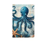 Plaque murale décorative pour interrupteur Octopus - Corail de mer - Facile à installer - Pour maison, bureau, cuisine, appartement