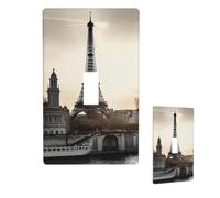 Plaque murale décorative Travel Paris - 1 interrupteur - Taille standard - 11,4 x 7 cm