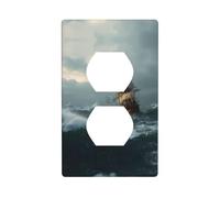 Plaque murale décorative VVXBHGR A Ship in The Storm Prints Décoration intérieure Flexible et élastique pour cuisine, salon, chambre à coucher