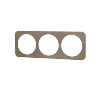 Plaque murale en aluminium allemand/français avec 3 clés, finition dorée élégante, parfaite pour les espaces modernes, apporte distinction et sophistication à la maison ou au bureau.