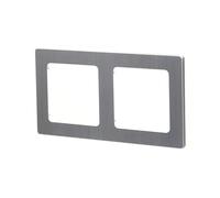 Plaque murale en aluminium de qualité supérieure - Design allemand/français - Avec 2 clés - La finition argentée offre élégance et fonctionnalité idéale pour les espaces modernes.