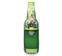 Plaque murale en métal avec inscription « Good People Beer Pin Up »