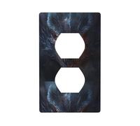 Plaque murale en polycarbonate durable avec image du dragon en colère MSRHIUEF - Résistant à la chaleur et à la décoloration, facile à nettoyer - Dimensions standard - 11,4 x 7 cm