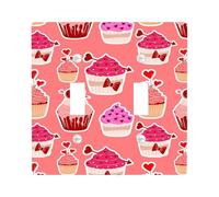 Plaque murale en thermoplastique pour interrupteur de petite taille, motif dessert pêche pour décoration de cuisine, plaques murales thermoplastique, taille standard