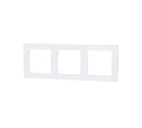 Plaque murale en verre, design allemand/français, avec 3 clés. Élégante couleur blanche, idéale pour n'importe quelle pièce. Apporte modernité et fonctionnalité à votre maison.