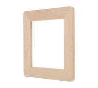 Plaque Murale Kaki pour Bois Massif, Décorative, Hêtre, Prise | Installation Facile, Usage Domestique, Format Prise Simple, Style Chaleureux et Romantique, Finition Beech