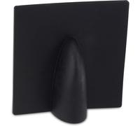 Plaque murale passe-câble noire de chez Sky Satellites - Permet de garder vos câbles entrants et sortants bien rangés