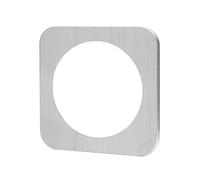 Plaque murale - Plaque en aluminium avec 3 clés, design argenté, idéale pour les installations électriques modernes, durable et résistante. *