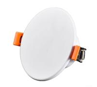 Plaque murale pour 50 ouvertures de 85 mm, avec boucle à ressort pour une installation sûre et une dissimulation sans couture