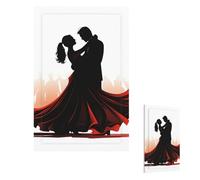 Plaque murale pour interrupteur de salle de bal - Plaque murale de danse - 1 interrupteur - Couvercle décoratif pour prise électrique - Plaque frontale pour salle de bain et cuisine - 12,7 x 7,6 cm