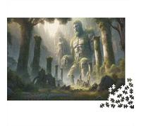 Plaque Murale Rétro 38x26cm/1000pcs avec Lost City of Ancient Mysteries pour Le Coin Bar, Déco D’Automne pour Les Collectionneurs De Plaques Métal