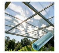 Plaque Murale Transparente Plaque Toiture, Feuilles Isolantes Résistantes Au Gel pour Serres, Jardin, Abris Voiture, Cabanes, Faciles Découper(1.2x3m/3.94x9.84ft)