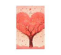 Plaque murale vierge 1 gang Plaque d'interrupteur décorative pour la Saint-Valentin, arbre d'amour pour décoration de chambre à coucher, salon