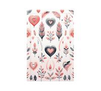 Plaque murale vierge 1 gang Plaque d'interrupteur décorative Valentine Love Plante Couvercle d'interrupteur pour chambre à coucher Salon Décor