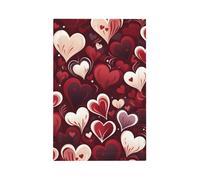 Plaque murale vierge à 1 gang - Plaque d'interrupteur décorative - Pour la Saint-Valentin, la Saint-Valentin, l'abstrait - Cœur d'amour - Pour chambre à coucher, salon