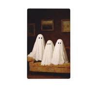 Plaque murale vierge avec inscription Family of Ghosts Sitting On The Sofa Single Toggle Blank Wall Plate Light Switch Cover 1 Gang for Kitchen Room Bathroom Size 11.4 x 7 cm