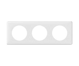 Plaque n1 3p blanc