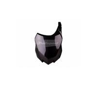 Polisport 8659200003 - Plaque d'immatriculation Avant réplique OEM en Plastique Brillant Durable et résistant Compatible avec Les Motos Kawasaki en Couleur Noir